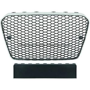 GRILLE DE CALANDRE CHROME NOIR AVANT SANS PARCTRONIC AUDI A5 MAROC