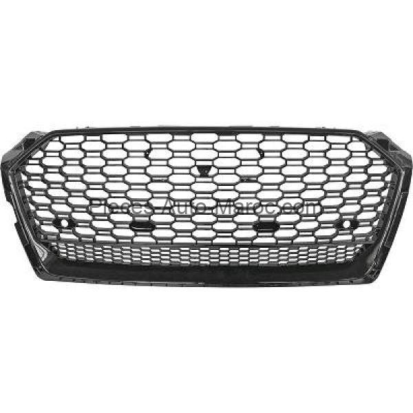 GRILLE DE CALANDRE NOIR BRILLANT POUR PARCTRONIC AUDI A5 MAROC