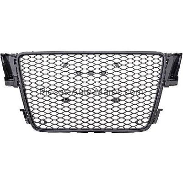 GRILLE DE CALANDRE NOIR BRILLANT VERSION RS5 OPTIK AUDI A5 MAROC