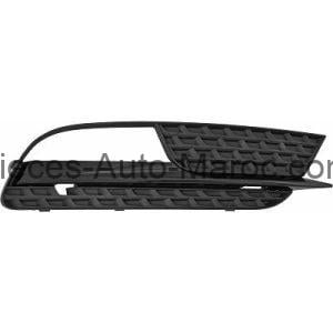 GRILLE DE PARE CHOCS AVANT DROIT NOIR SAUF VERSION S-LINE AUDI A5 MAROC