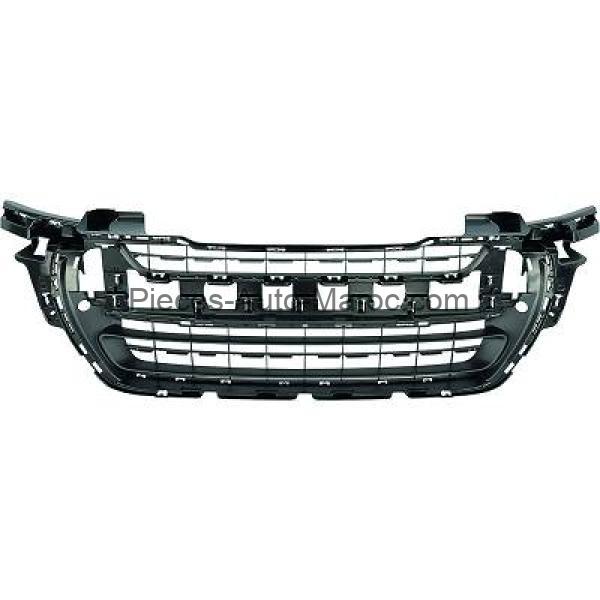 GRILLE DE PARE CHOCS AVANT SANS PARCTRONIC SAUF VERSION GT PEUGEOT 308 MAROC