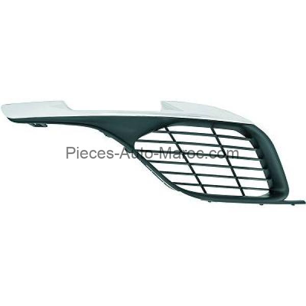 GRILLE DE PARE CHOCS DROIT CHROME NOIR VERSION ACCESS PEUGEOT 308 MAROC