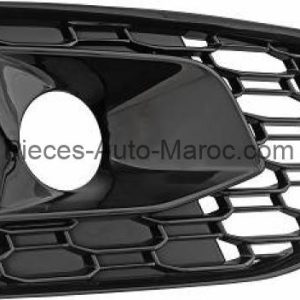 GRILLE DE PARE CHOCS DROIT NOIR BRILLANT AUDI A5 MAROC