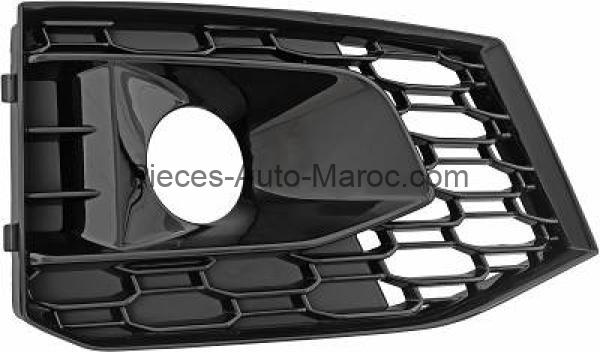 GRILLE DE PARE CHOCS DROIT NOIR BRILLANT AUDI A5 MAROC