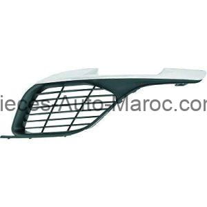 GRILLE DE PARE CHOCS GAUCHE CHROME NOIR VERSION ACCESS PEUGEOT 308 MAROC