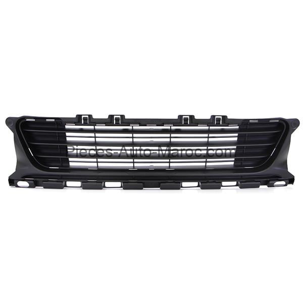 Grille De Pare-choc Avant Centrale Pour Peugeot 206 (1998-2003) - Référence OEM 7414V2, Sauf Version Sport - 5