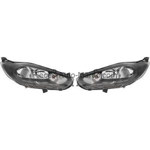KIT DE PROJECTEURS PRINCIPAUX POUR CIRCULATION À DROIT H7 H1 NOIR FORD FIESTA MAROC