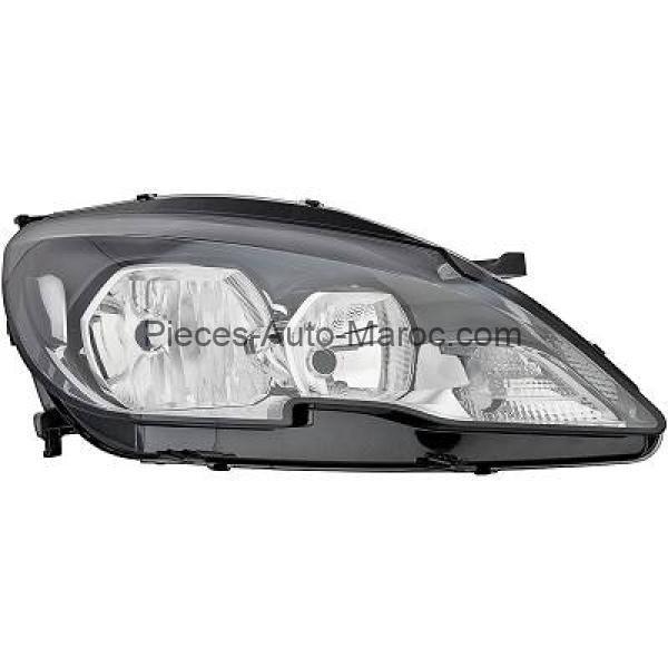 PHARE DROIT HB3 H7 PEUGEOT 308 MAROC