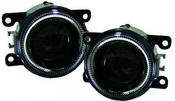 SET DE DEUX ANTIBROUILLARDS AVEC FEU DE NAVIGATION FORME ROND FORD FIESTA MAROC