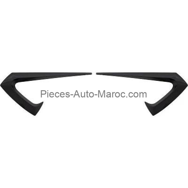 BAGUETTE AILE AVANT GAUCHE AVANT DROIT NOIR TESLA MODEL 3 MAROC