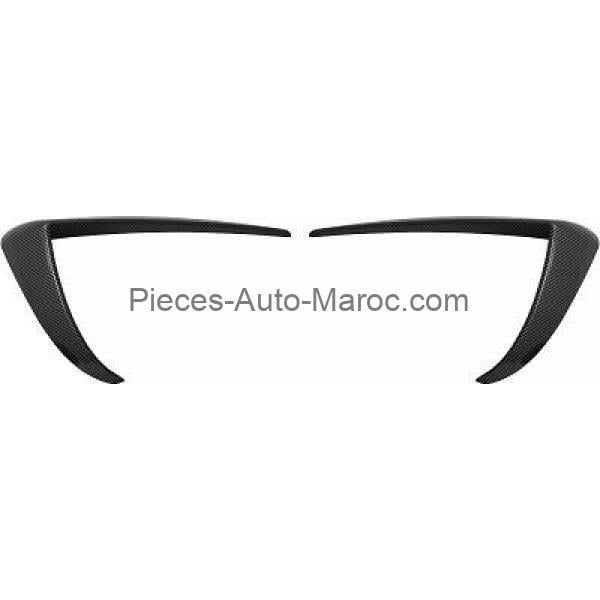 ENJOLIVEUR PARE CHOCS GAUCHE DROIT CARBONE TESLA MODEL 3 MAROC