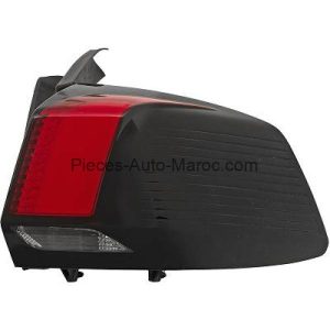FEU ARRIÈRE DROIT EXTÉRIEURE ROUGE NOIR PEUGEOT 5008 MAROC