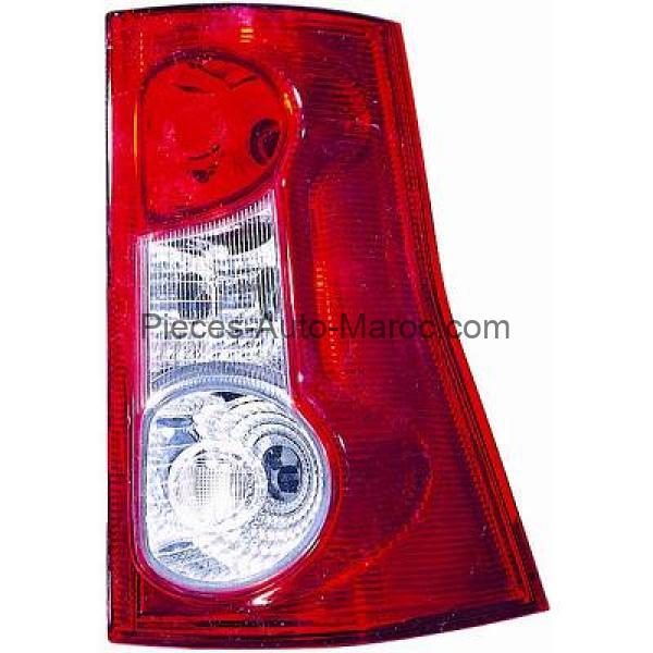 FEU ARRIÈRE DROIT LIMPIDE SANS PORTE-LAMPE DACIA LOGAN MAROC