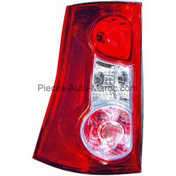 FEU ARRIÈRE GAUCHE LIMPIDE SANS PORTE-LAMPE DACIA LOGAN MAROC