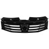 Calandre Avant Noire Brillant Pour Seat Altea Toledo MK2 MK3 | Grille Pare-chocs ABS Remplacement Direct