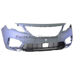 PARE CHOCS AVANT A PEINDRE PEUGEOT 5008 MAROC