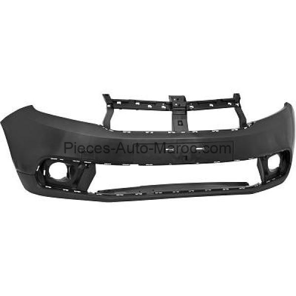 PARE CHOCS AVANT SANS PARCTRONIC LISSE DACIA LOGAN MAROC