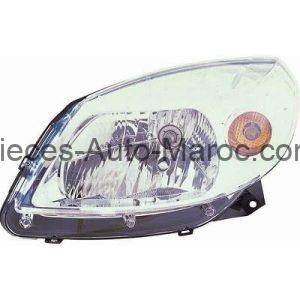 PHARE GAUCHE CHROME DACIA SANDERO MAROC