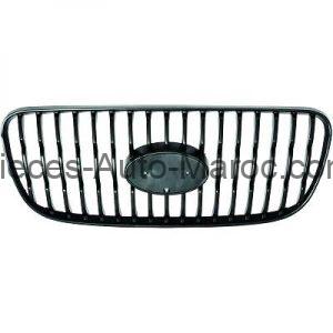 GRILLE DE CALANDRE CHROME NOIR KIA PICANTO MAROC