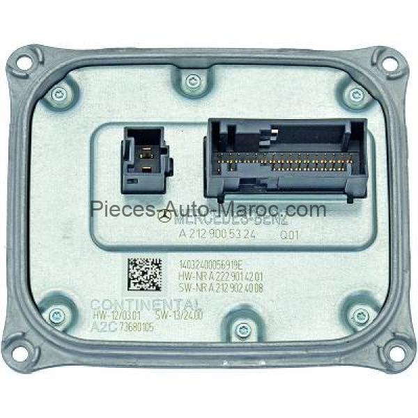 Appareil de commande, système d'éclairage MERCEDES CLASSE E (W212) MAROC