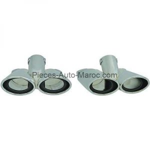 Déflecteur de tuyau de sortie acier inoxydable Kit MERCEDES CLASSE S (W221) MAROC