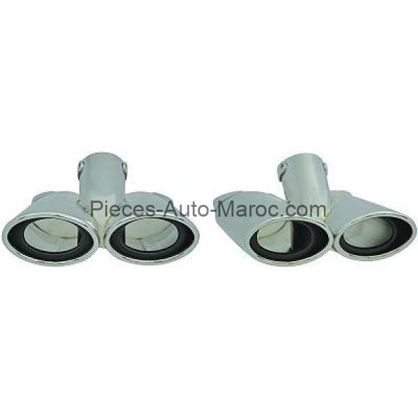 Déflecteur de tuyau de sortie acier inoxydable Kit MERCEDES CLASSE S (W221) MAROC