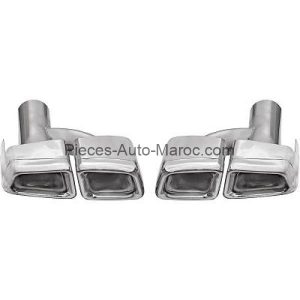 Déflecteur de tuyau de sortie gauche droit en acier inoxydable MERCEDES CLASSE E (W212) MAROC