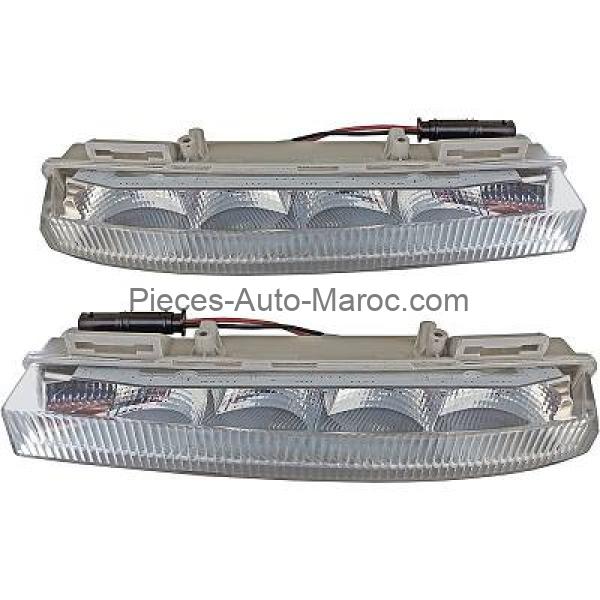 FEU DIURNE TYPE AMG C63 OPTIK UNIQUEMENT EN CONNEXION AVEC 1672750 MERCEDES C-KL. W204 MAROC