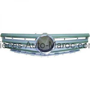 GRILLE DE CALANDRE ARGENT CHROME MERCEDES CLASSE A (W169) Maroc