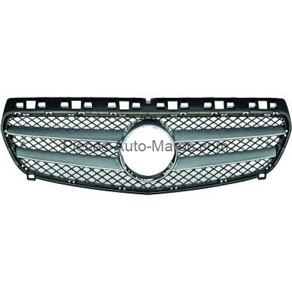 GRILLE DE CALANDRE ARGENT NOIR MERCEDES CLASSE A (W176) MAROC