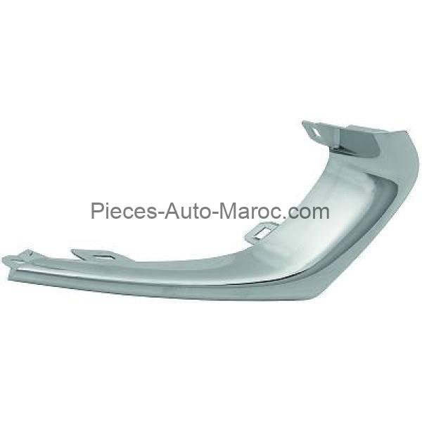 Grille De Pare Chocs Gauche Avec Trou(S) Pour Lampes De Brouillard Bord Chrome Opel Corsa Maroc