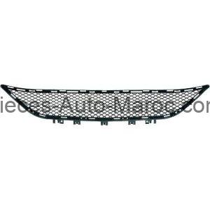 Grille centrale de pare chocs avant chrome noir MERCEDES CLASSE E (W212) MAROC