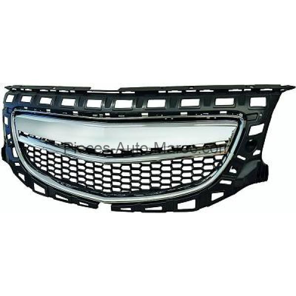 Grille de Calandre Sans Logo Chrome OPEL INSIGNIA Maroc