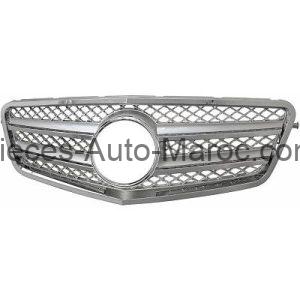 Grille de calandre argent chrome MERCEDES CLASSE E (W212) MAROC