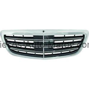 Grille de calandre chrome noir version S65 AMG Optik plastique Mercedes S-Kl. W222 MAROC