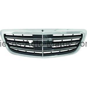 Grille de calandre achrome noir version S65 AMG Optik plastique Mercedes S-Kl. W222 MAROC