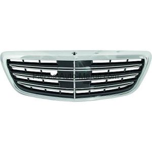 Grille de calandre achrome noir version S65 AMG Optik plastique Mercedes S-Kl. W222 MAROC