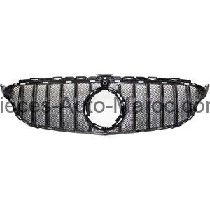 Grille de calandre noir brillant version GT-R Optik Mercedes C-Kl. W205 MAROC