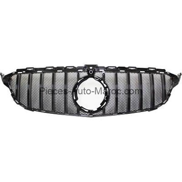 Grille de calandre noir brillant version GT-R Optik Mercedes C-Kl. W205 MAROC
