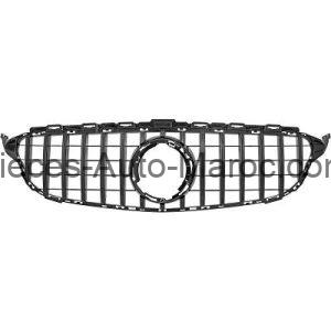 Grille de calandre noir brillant version GT-R Optik Mercedes C-Kl. W205 MAROC