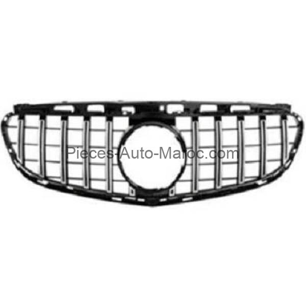Grille de calandre type GT-Optik chrome noir plastique Mercedes E-Kl.E220-500 W212 MAROC