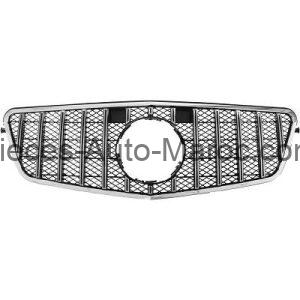 Grille de calandre type GT-Optik chrome noir plastique Mercedes E-Kl.E220-500 W212 MAROC