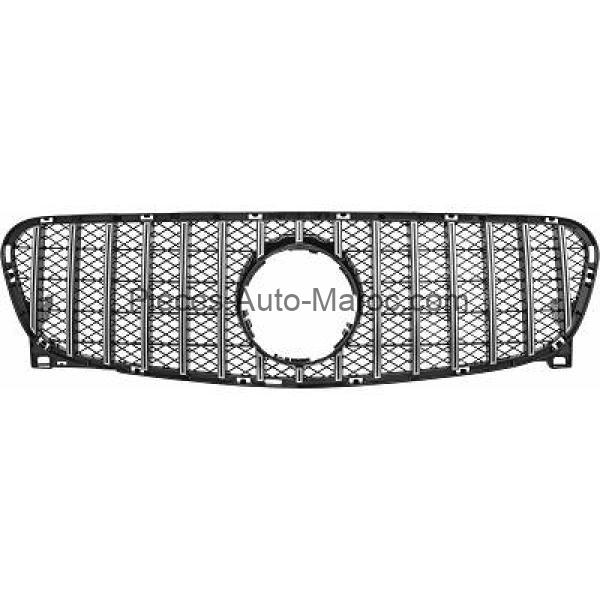 Grille de calandre type GT-Optik chrome noir plastique Mercedes GLA-Kl. X156 MAROC