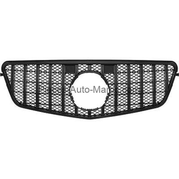 Grille de calandre type GT-Optik noir brillant Mercedes E-Kl.E220-500 W212 MAROC