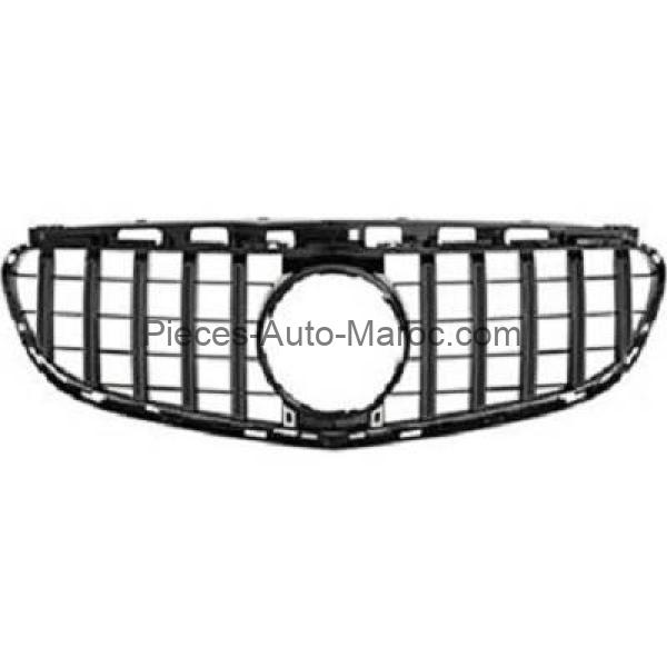 Grille de calandre type GT-Optik noir plastique Mercedes E-Kl.E220-500 W212 MAROC