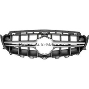 Grille de calandre type Sport-Optik chrome noir plastique Mercedes E-Kl.E220-500 W213 MAROC
