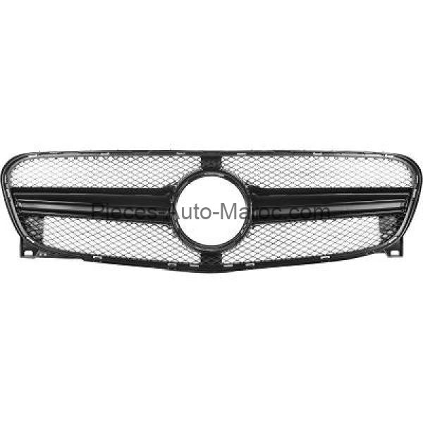 Grille de calandre type Sport-Optik noir brillant Mercedes GLA-Kl. X156 MAROC