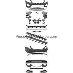 Kit Pare chocs + Bas de caisse partie avant MERCEDES CLASSE S (W222) MAROC