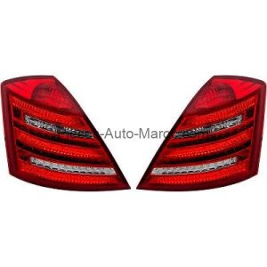 Kit de feux arrières avec effet balayage gris fumée rouge Mercedes S-Kl. W221 MAROC