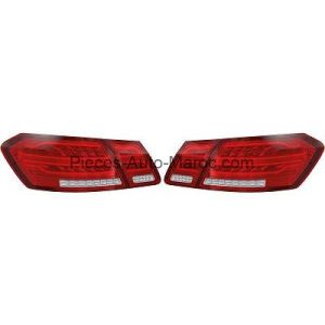 Kit de feux arrières version LED chrome MERCEDES CLASSE E (W212) MAROC